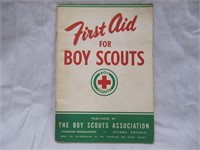 VINTAGE BOY SCOUT FIRST AID BOOK