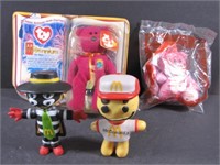 Happy Meal Millenium the Bear, Spring Bear & Chara