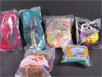 Six Brand New Happy Meal Toys