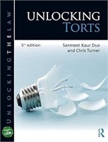 Unlocking Torts Paperback â€“ Aug. 22 2019