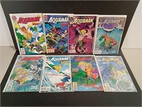 Eight Aquaman Comics DC