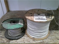 2 partial spools data wire
