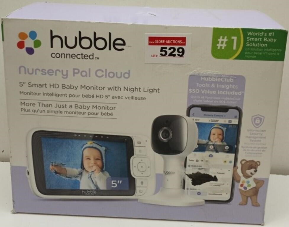 HUBBLE NURSERY PAL BABY MONITOR-NOT PAIRING(AS IS)