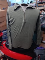 German Long Sleeve Shirt with zipup front
