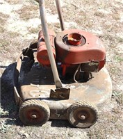 rev cut mower w clinton engine as is