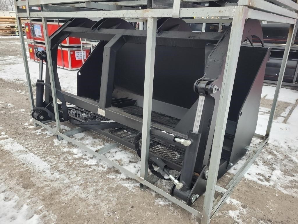 82" Skid Steer Grapple Bucket