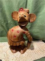 12” Wooden Minnie Mouse