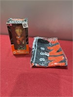 New bengal’s bobble head and flag