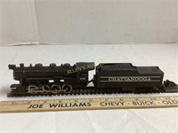 CHATTANOOGA HO SCALE ENGINE AND COAL CAR