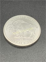 1 TROY OZ SILVER BUFFALO ROUND