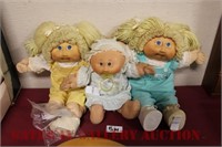 (3) Cabbage Patch Kids: