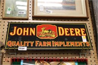 John Deere Advertising Sign: