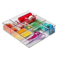 Home Edit Office Drawer Organizer  6pc  Clear