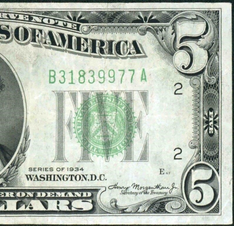 Currency Collector Paper Currency 3/28/24