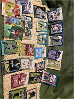 Lot J 25 NFL cards