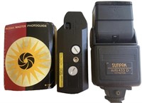 Sunpak Flash and Canon Power Winder