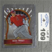 2011 Topps Finest Mike Trout RC Baseball Card #94