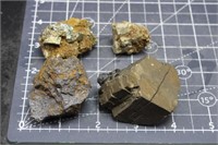 Mixed Pyrite In Galena, 12oz