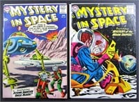 (2) Mystery in Space #45 & 45 (DC, 1958)
