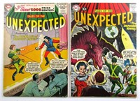 (2) Tales of the Unexpected #5, 17 (DC, 1956/1957)