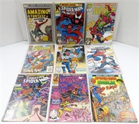 (9) SPIDER-MAN COMIC LOT - #1 UNLIMITED,