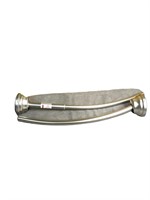 Zena never rust curved shower rod