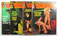 Vampirella #49, 51, 54, 60 Warren Magazines