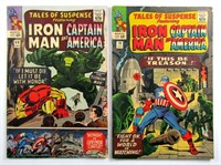 (2) Tales of Suspense: IronMan & Captain America