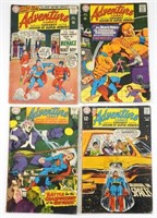 (4) ADVENTURE COMICS 12c DC ISSUES