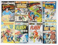 (8) DC COMICS SUPERMAN, BATMAN & MORE