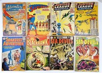 (8) VINTAGE DC COMICS - 10c & 12c ISSUES