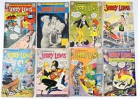 (8) DC JERRY LEWIS COMIC BOOKS