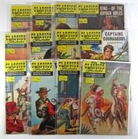 (12) CLASSIC ILLUSTRATED 15c ISSUES