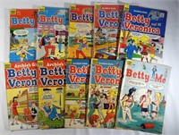(10) VTG BETTY and VERONICA SILVER AGE