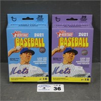 (2) Sealed Boxes of 2021 Topps Heritage Baseball
