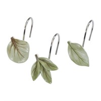 Avanti Ombre Leaves Shower Curtain Hooks