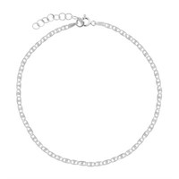 Itsy Bitsy Silver 9 Mariner Ankle Bracelet