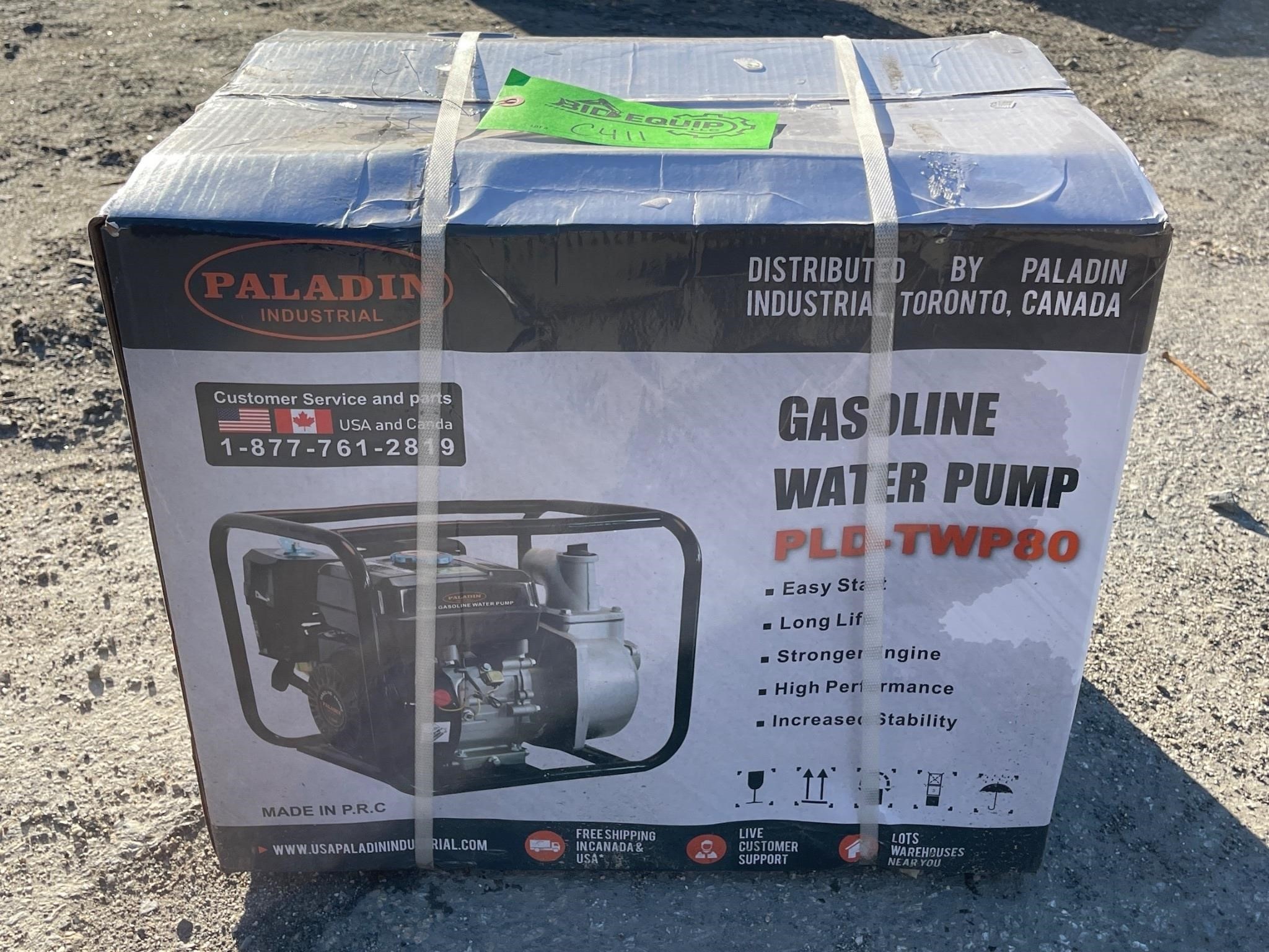 Paladin PLD-TW80 Gasoline Water Pump (C411E)