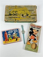 ASSORTED LOT OF VINTAGE WALT DISNEY MICKEY MOUSE