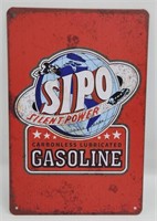 SIPO Gasoline Advertising Sign - Contemporary.
