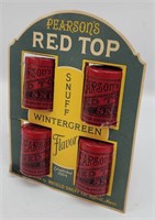 Vintage Pearson's Red Top Snuff Advertising Store