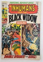 The Inhumans and the Black Widow Comic Book