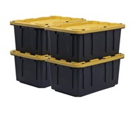 B117  Tough Box 27 Gallon Storage Containers Set