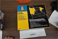 Powerfist 1-1/4" brad nailer, appears new in box