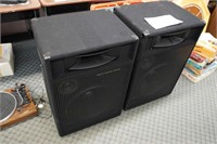 2-large concert-style speakers-S&P 400 watt