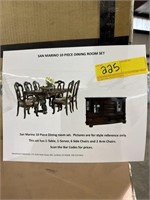 SAN MARINO 10 PC. DINING ROOM SET