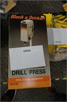 Black & Decker drill press