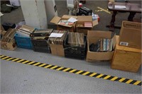 8-boxes of LP's, some 45's & 8-tracks-no Rock
