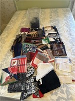 Lot of Vintage Scarves & Hankies