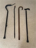 lot Of (4) Canes One Unique One